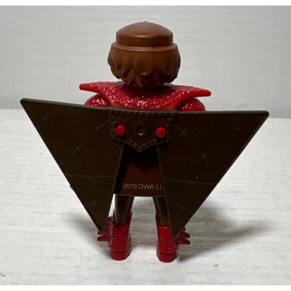 Playmobil Dragon Rider Figure 70143 3" 2019 Brown & Red Collectible Toy - Picture 2 of 5
